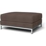 IKEA - Kramfors Footstool Cover, Cocoa, Linen - Bemz