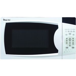 MAGIC CHEF MCM770W .7 Cubic-ft, 700-Watt Microwave with Digital Touch (White)