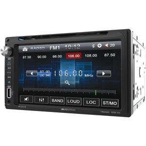 SOUNDSTREAM VR-651B 7-In. Car In-Dash Unit, Double-DIN DVD Receiver with Bluetooth