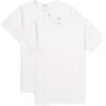 44093 White Short Sleeve T-Shirts - Double Pack- Men