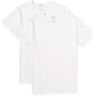 44093 White Short Sleeve T-Shirts - Double Pack- Men