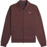 66570 Tape Detail Collared Track Jacket - Carrington Brick- Men