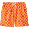 Derek Rose Tropez 11 Swim Shorts - Red/Orange - 9761-TROP MUL TROPEZ 11- Men