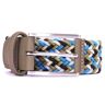 Anderson's Belts Woven Belt - Blue/Brown - B0667-NE41 129 WOVEN BLT-