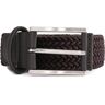 Anderson's Belts Anderson Belt Woven Belt - Dark Brown - B0667-NE37 M1 WOVN BLT-