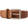 Anderson's Belts Anderson Belts Woven Leather Belt - Tan - A/1097/F6 AF2984/14-