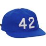 Ebbets Field Flannels Jackie Robinson 42 Ballcap - Blue - EBS-JRD42C WOOL CAP-