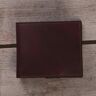 None Of The Above Leather Bill Fold Wallet - Bordeaux  - WALLET BI FOLD BORD-