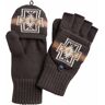 Pendleton Woolen Mills  Convertible Fingerless Mittens - Harding Charcoal - 54978-HDC F/LES MITTENS-