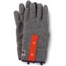 66337 Recycled Wool Fleece Gloves - Charcoal-