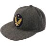 66376 Logo Wool-Blend Felt Ball Cap - Grey-