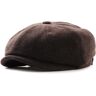 57160 Hatteras Flat Cap - Brown-