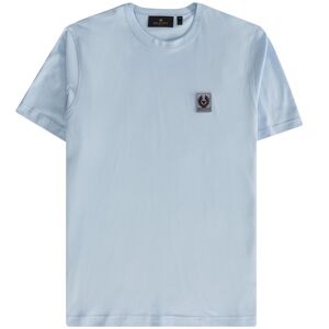 Belstaff T-Shirt - Sky Blue  - 10005-SKY LOGO T-SHIRT- Men