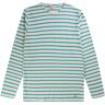 Armor Lux Breton Striped Shirt - Nature and Pagoda  - 59654-NFL MARIN HERI- Men