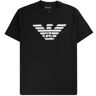 Emporio Armani Logo T-Shirt - Nero  - 8N1TN5-1JPZZ 022 T-SHIRT- Men