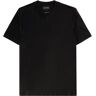 Emporio Armani Plain T-Shirt - Black - 8N1TE7-1JUVZ BLK TEE- Men