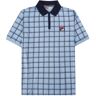 Fila Vintage Bobby Check Polo Shirt - Blue Bell - MH024-225 BOBBY POLO- Men