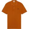 Maison Kitsune Bold Fox Head Patch Polo - Tobacco  - MM00210KJ-P261 FX POLO- Men