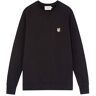 Maison Kitsune Fox Head Sweat - Black - 303KM01-BLK- Men