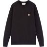 Maison Kitsune Fox Head Sweat - Black - 303KM01-BLK- Men