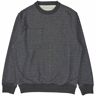 Oliver Spencer Reversible Sweatshirt - Ruddock Charcoal - OSMK738-CHR REV SWEAT- Men