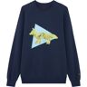 64765 x Maison Kitsuné Dry Cotton Sweatshirt - Navy- Men