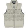 66253 x Maison Kitsuné Nordic Insulation Vest - Beige- Men