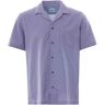 52304 Made in Italy Short Sleeve Shirt - Navy- Men