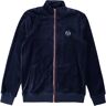 66992 Eddie Velour Track Top - Maritime Blue- Men