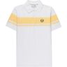 67631 Young Line Polo Shirt - White and Golden- Men