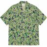 66698 Minari Shirt - Navy Artist Flower Lincot- Men