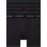 Calvin Klein 3 Pack Boxer Briefs - Black - 1770A-MXI BOXER 3PK- Men