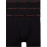 Calvin Klein 3 Pack Boxer Briefs - Black - 2616A-NC1 BOXER 3PK- Men