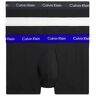 Calvin Klein 3 Pack Low Rise Trunks - Black, Blue and White - 2664G-H4X LOW RISE 3PK- Men