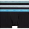 Calvin Klein 3 Pack Trunks - Black  - 2662G-N22 TRUNK 3PK- Men