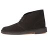 Clarks Originals Desert Boot - Black Suede 261382277- Men