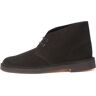 Clarks Originals Desert Boot - Black Suede 261382277- Men