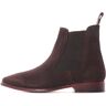 None Of The Above Dealer Chelsea Boot   Brown Suede   NOTADEA-BRN- Men