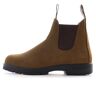 58248 562 Leather Chelsea Boots - Crazy Horse Brown- Men