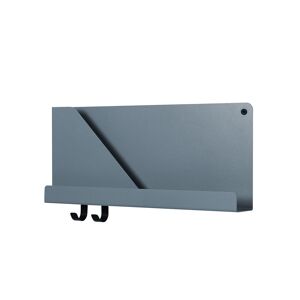 Muuto Folded shelf, blue grey, small