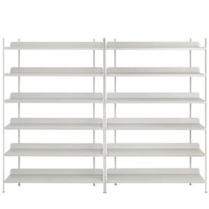 Muuto Compile shelf, Configuration 8, grey