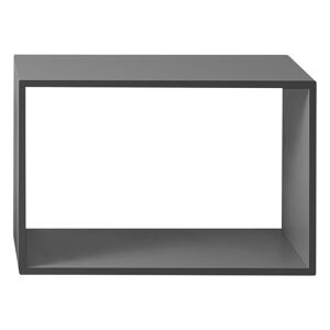 Muuto Stacked 2.0 shelf module, large, grey