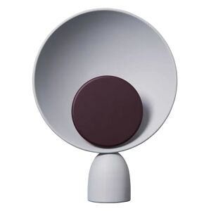 PLEASE WAIT to be SEATED Blooper table lamp, fig purple