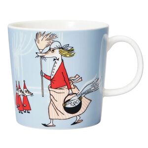 Arabia Moomin mug, Fillyjonk, grey
