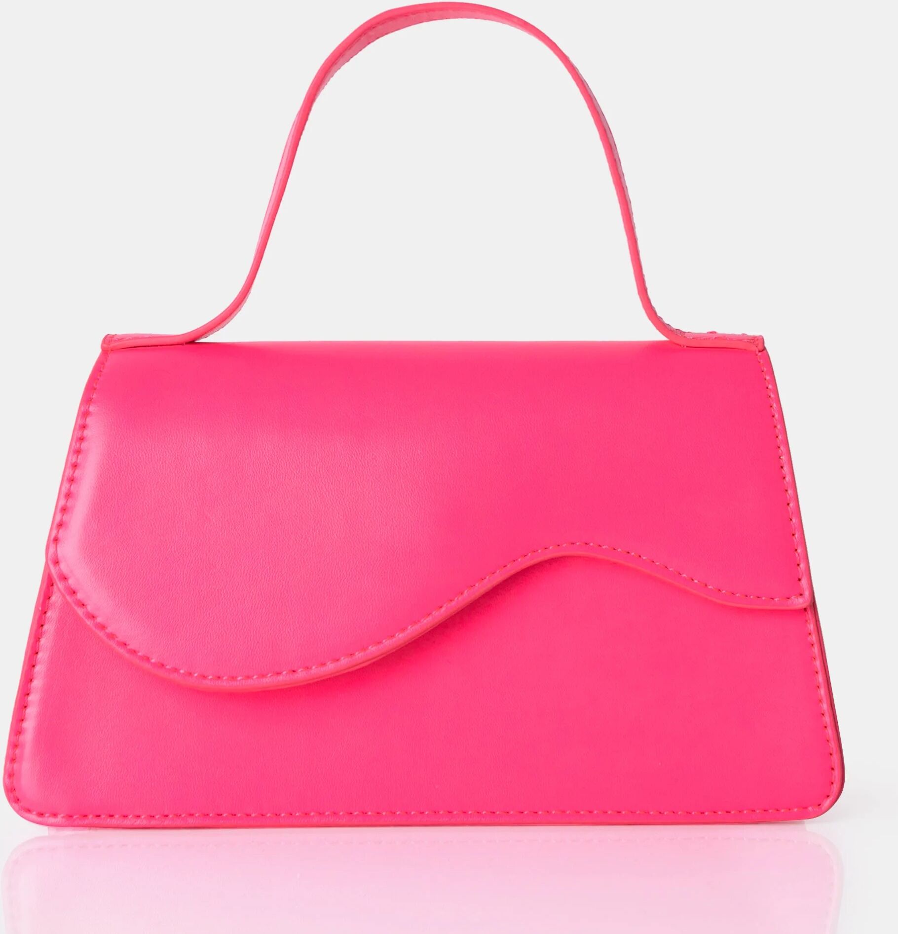 Public Desure US The Polly Bright Pink Croc Top Handle Mini Bag - female - ONE SIZE - Size: 7912555741315