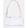 Public Desire US The Ludo White Nylon Elongated Shoulder Bag - female -  white - Size: ONE SIZE