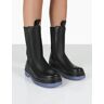 Public Desire US Winter Wide Fit Black Ankle Chelsea Boots - female -  black - Size: US 6 / UK 4 / EU 37