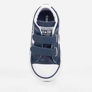 Converse Toddlers' Star Player V2 Trainer - Navy/White - UK 6 Toddler