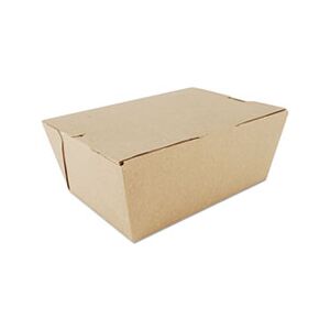 SCT ChampPak Carryout Boxes, Brown, 7 3/4 x 5 1/2 x 3 1/2, 160/Carton