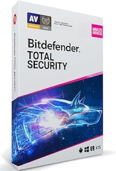 Bitdefender Total Security (10 Devices, 1 Year) - PC, Android, Mac, iOS - Key GLOBAL